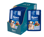 Brit Premium Пауч для щенков всех пород телятина в соусе 85 г