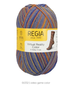 Пряжа Regia Virtual Reality Color 01332