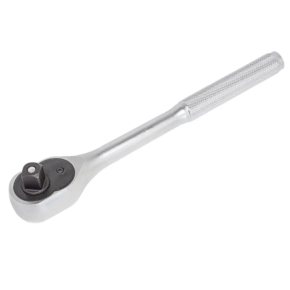 Трещотка реверсивная с накаткой 1/2''(24зуб., L-250мм) Forsage F-80724