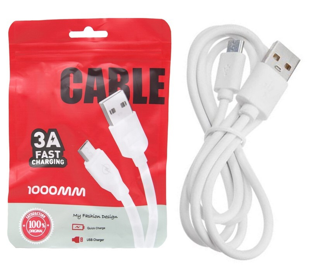 Кабель USB - Micro HUAWEI (белый) 1м