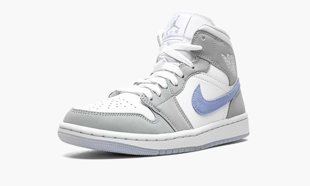 Air Jordan 1 Mid WMNS "Wolf Grey Aluminum"