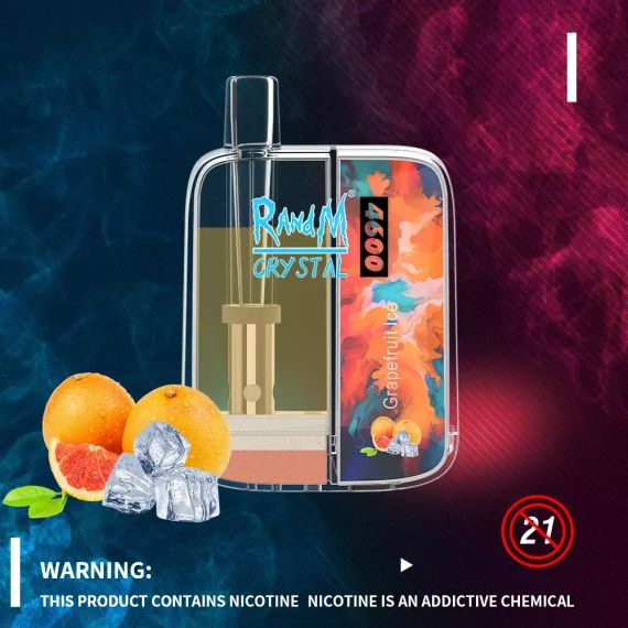 RandM 4600 Crystal - Grapefruit Ice (5% nic)