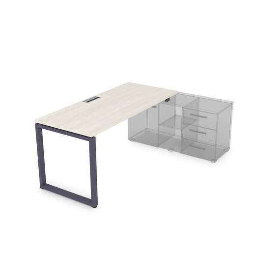 СП-О.974 Стол рабочий прямолинейный,для крепления на тумбу (1600*700*750)