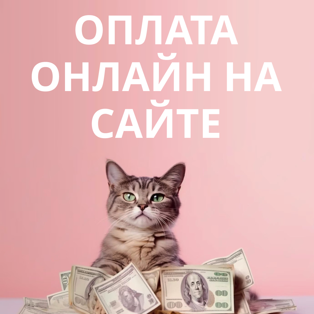 Оплата онлайн на сайте