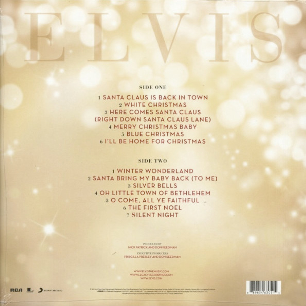 Elvis Presley With The Royal Philharmonic Orchestra / Elvis Christmas (LP)