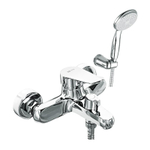 LM0314C POINT Смеситель для ванны с коротким изливом, хром