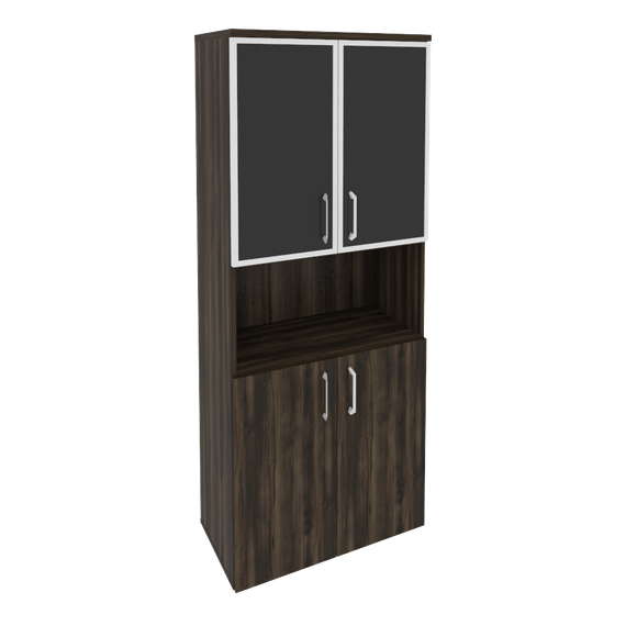 Оникс Шкаф высокий широкий O.ST-1.4 R black  800*420*1977