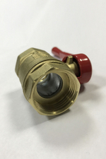 Кран шаровый (латунь) 1" Полимер-Групп - арт.559306