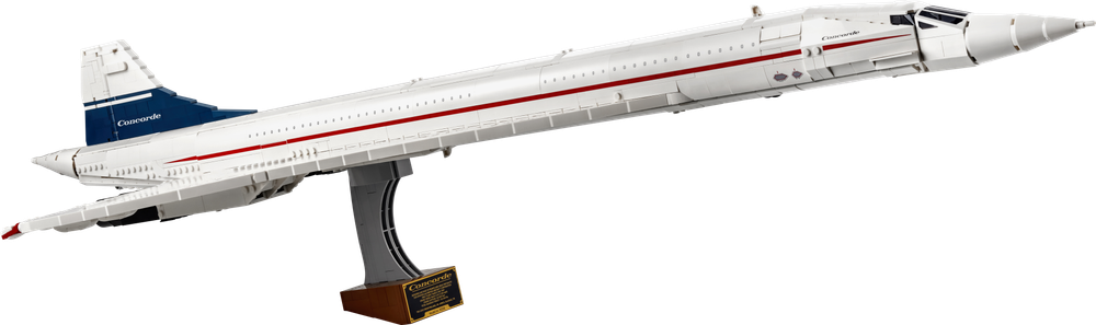 Конструктор Лего Айконс Конкорд 10318 | LEGO Icons Concorde коллекционная модель сверхзвукового самолёта 2083 детали 18+