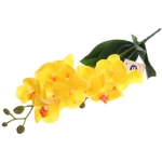 Цветок искусственный «Natur» 55см Орхидея желтая