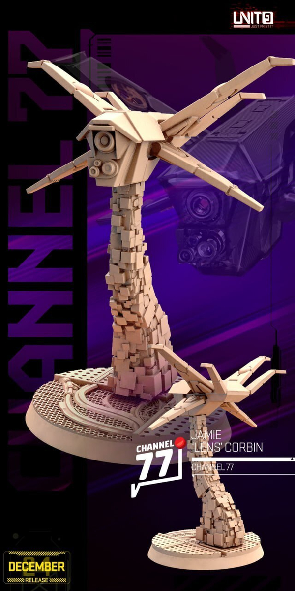 77 канал Cyberpunk - Luna Vega - Channel 77 Миниатюры 32-56-75mm (56mm / 11)