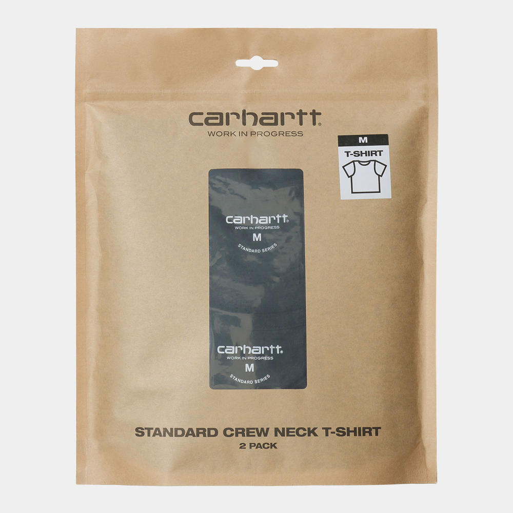 Футболка мужская ( 2 шт. ) CARHARTT Standard Crew Neck T-Shirt