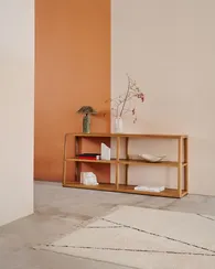 Стеллаж из массива дуба Maymai 180x81 см