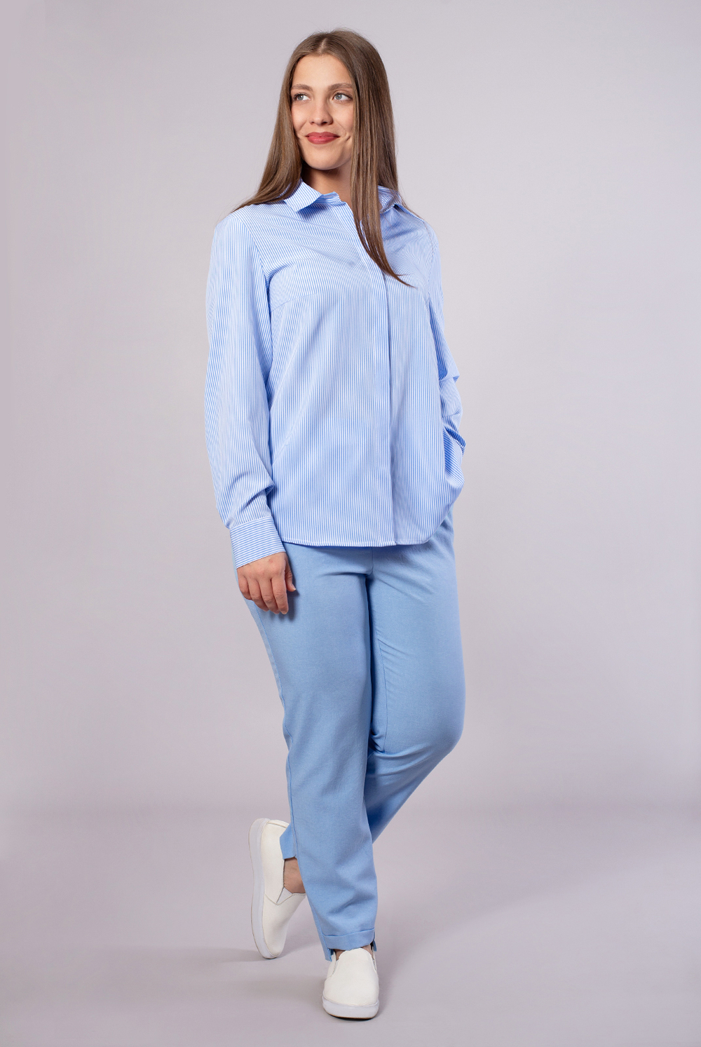 Блузка женская 3724зпа, полоска #176Пд093724зпа