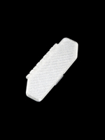 Набор стоматологических дорожных контейнеров для 1-й и 2-х зубочисток с нитью — флоссеров, белый, полупрозрачный