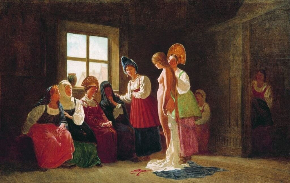 Мясоедов Григорий (1834-1911) - эротическое искусство русского художника
