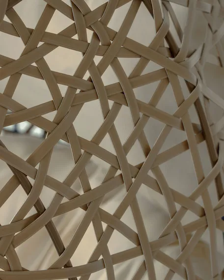 Подвесное кресло Florina бежевое