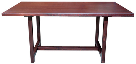 Стол обеденный 120 см Ферндэйл, темно-коричневый