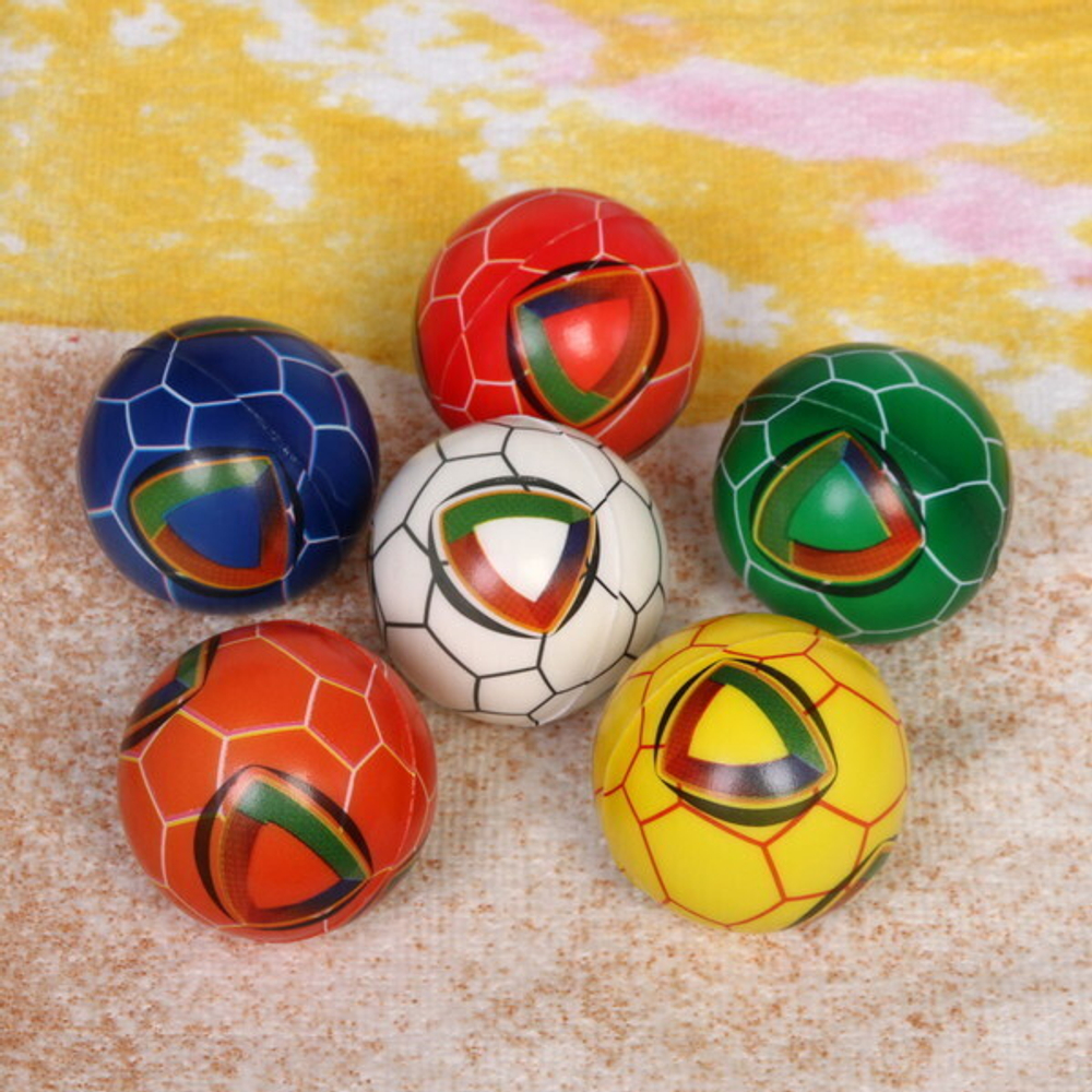 Мяч 6,3 см «Яркая пчелка» (антистресс) СТИКЕР НА ВЛОЖЕНИЕ