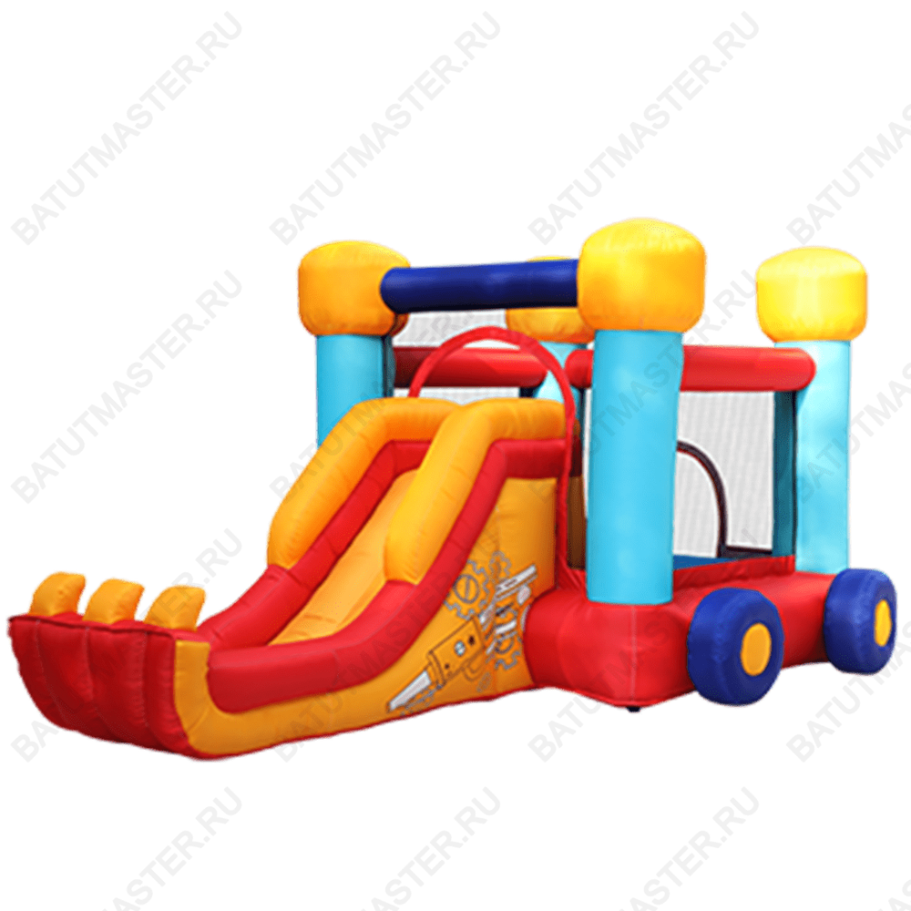 Батут для дома "Экскаватор"  4*2,6*1,95 м