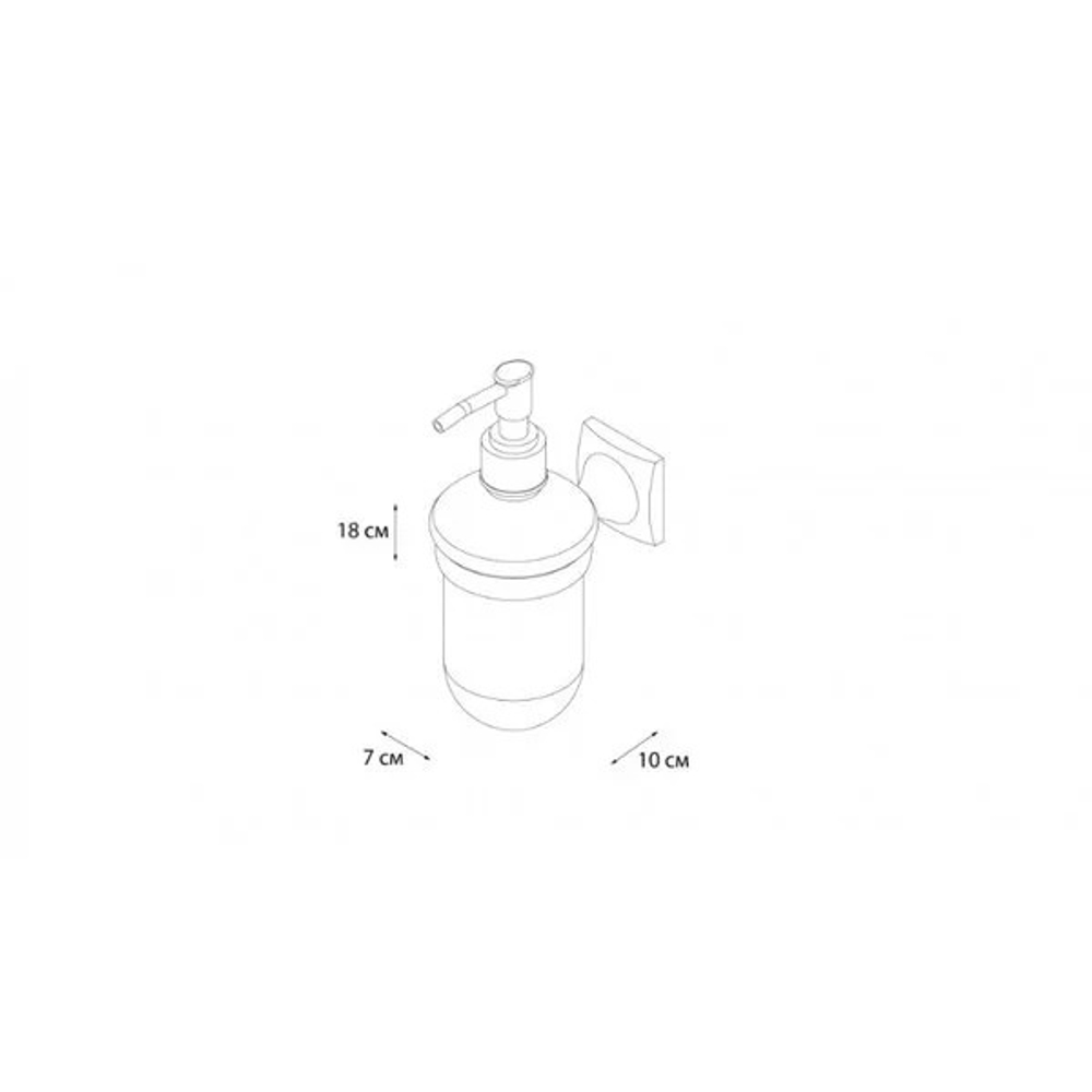 "OCEAN" Дозатор жидкого мыла GR-2012