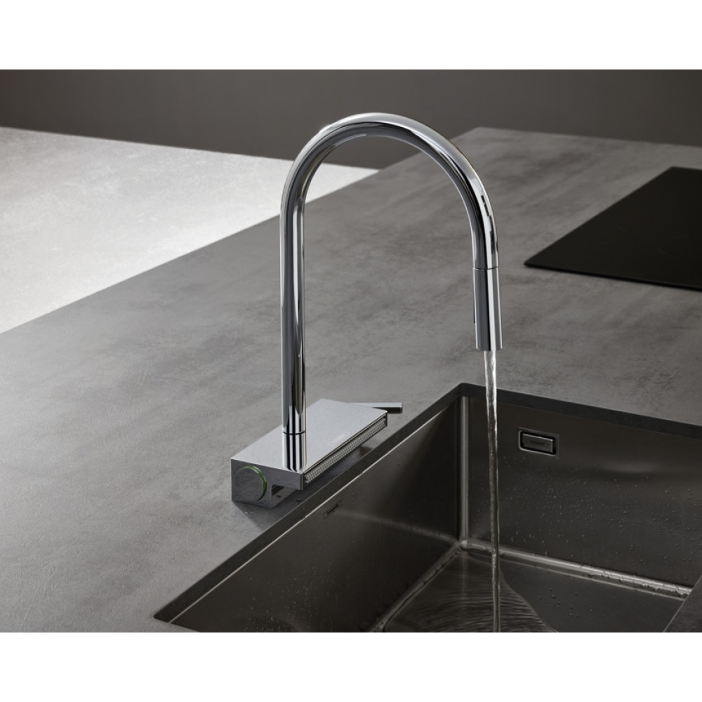 Смеситель для кухни Hansgrohe Aquno Select M81 73831000 хром