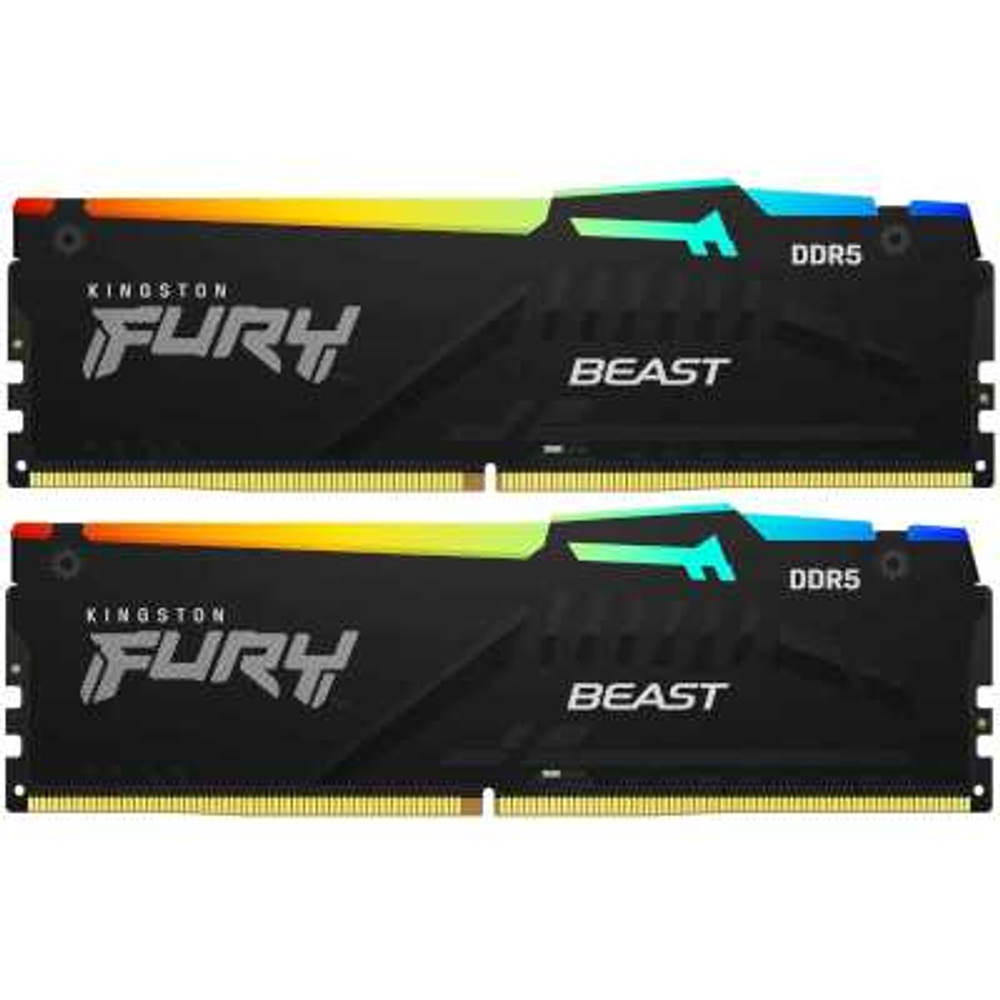 Оперативная память Kingston Fury Beast RGB KF556C40BB2AK2-64