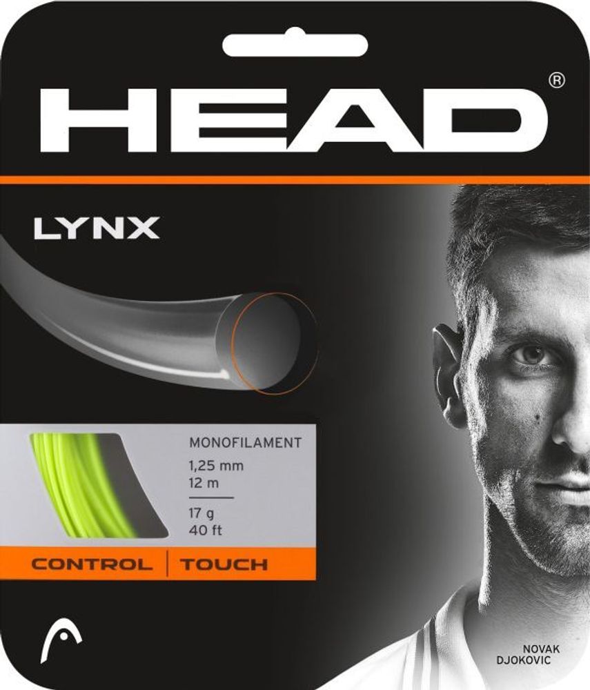 Теннисные струны Head LYNX (12 m) - желтый