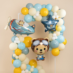 Фигура 29" Мишка Пилот Agura