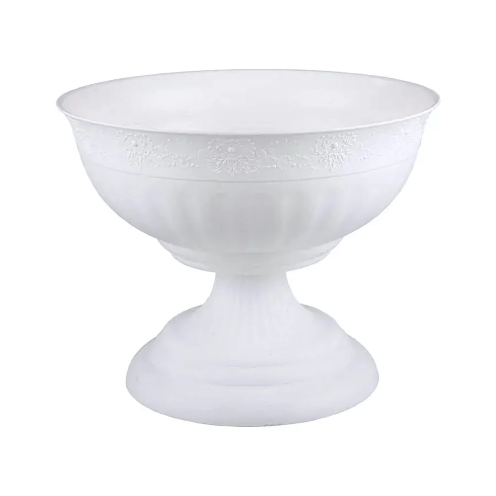 Вазон Венеция 17л (диам. 445 мм) (белый)