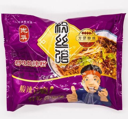 Лапша Фунчоза с кисло-острым соусом Jinmailang GuangHua, 98 гр