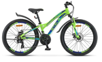 Велосипед 24" Stels Navigator-465 MD, рама 11" неоновый-лайм/синий