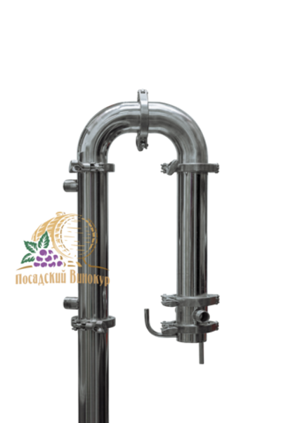 Бражная колонна "Посадский Винокур" 2 дюйма с кубом