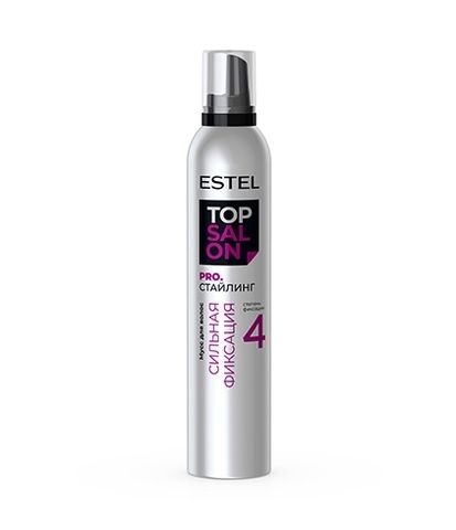 Мусс для волос ESTEL TOP SALON PRO.СТАЙЛИНГ сильная фиксация 350 мл