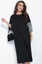 Платье Уютный шик (черное) П11148 LT Collection