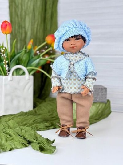 Кукла D Nenes виниловая 34см Marco (022223)