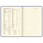 Ежедневник недатированный А5 138х213 мм BRAUBERG "Nebula", под кожу, застежка, 160 л., зелёный микс, 116237