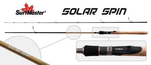 Спиннинг штекерный угольный 2 колена S Master SP1125 Solar Spin 732MHM HMC (5,5-21) 2,2 м