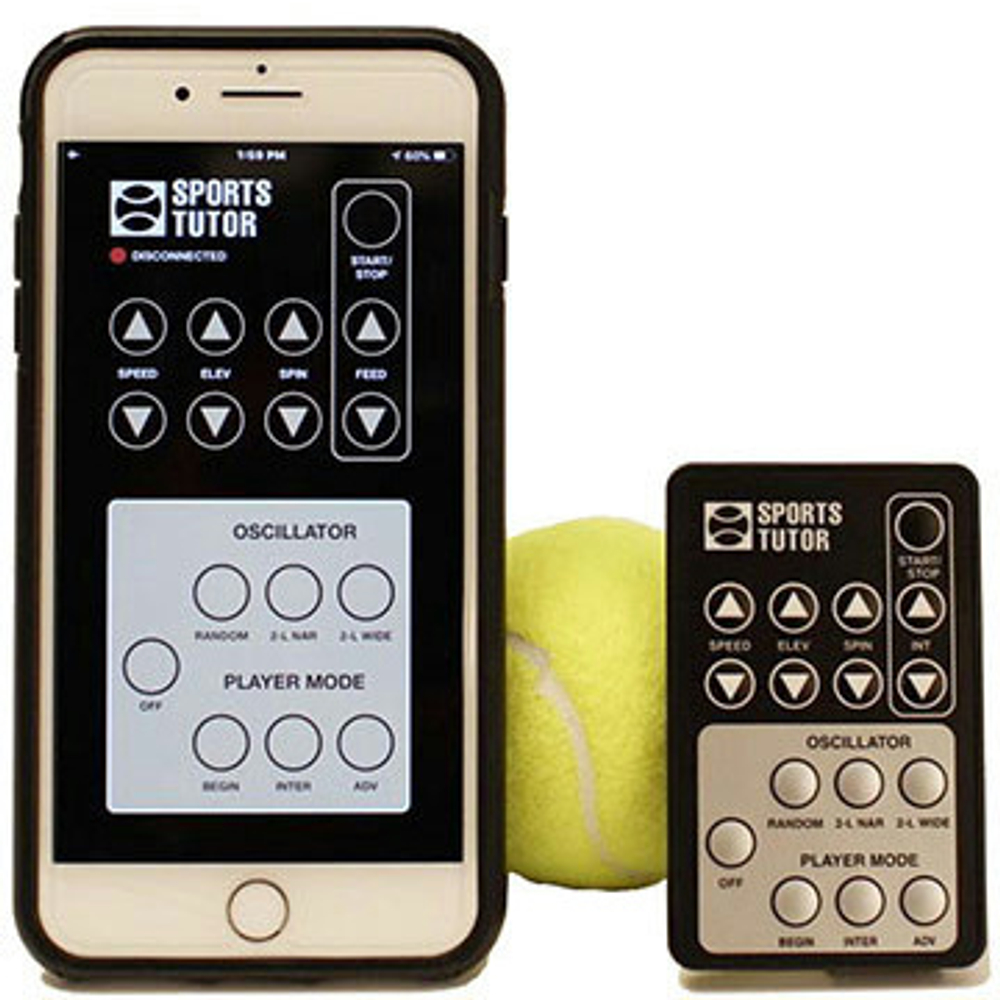 Оборудование для тенниса Теннисные пушки TUTOR TENNIS TOWER PLAYER IO С МФ  ПУЛЬТОМ .