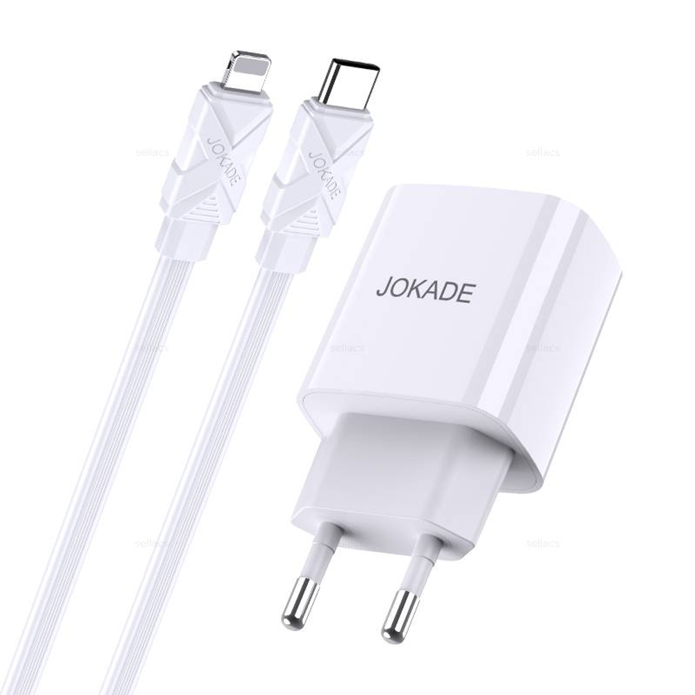 Зарядное устройство на Lightning Jokade JB042 PD20W (white)