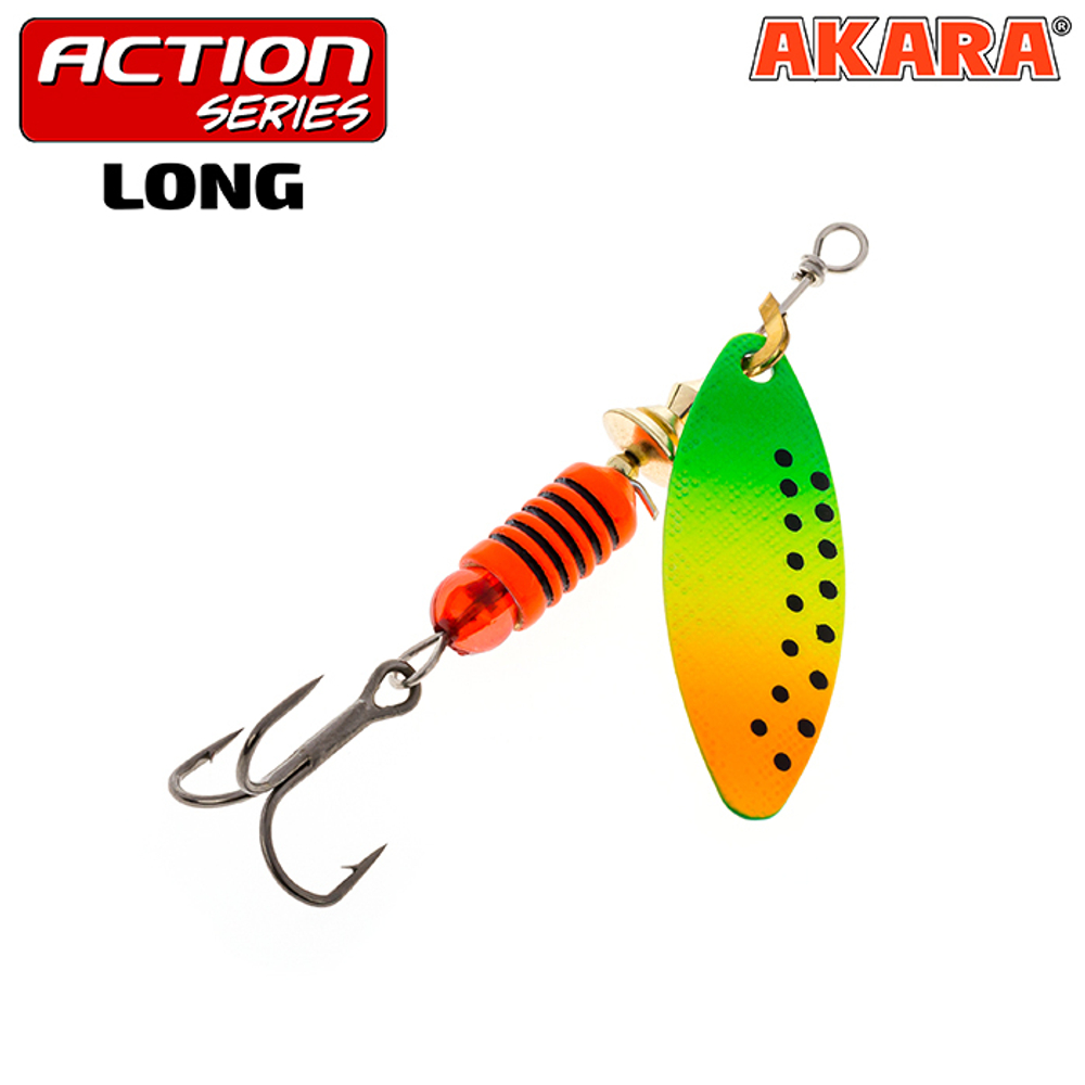 Блесна вращающаяся Akara Action Series Long 2 8 гр. 2/7 oz. A22