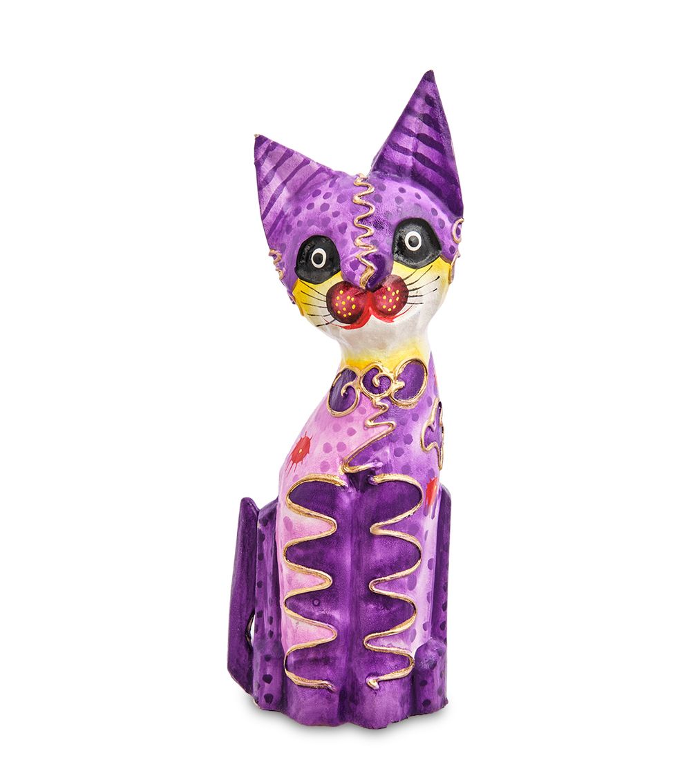 99-458 Фигурка «Кошка» н-р из трех 30,25,20 см (албезия, о.Бали)