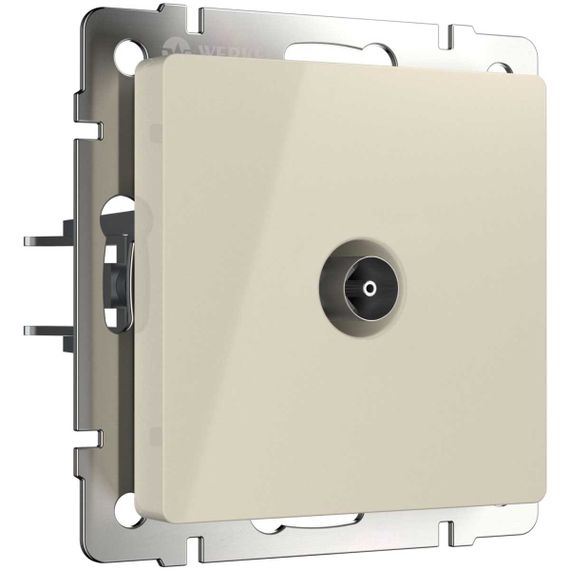 ТВ-розетка проходная Werkel (слоновая кость) W1184003 4690389155819