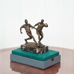 Кабинетная скульптура «Футболисты»
