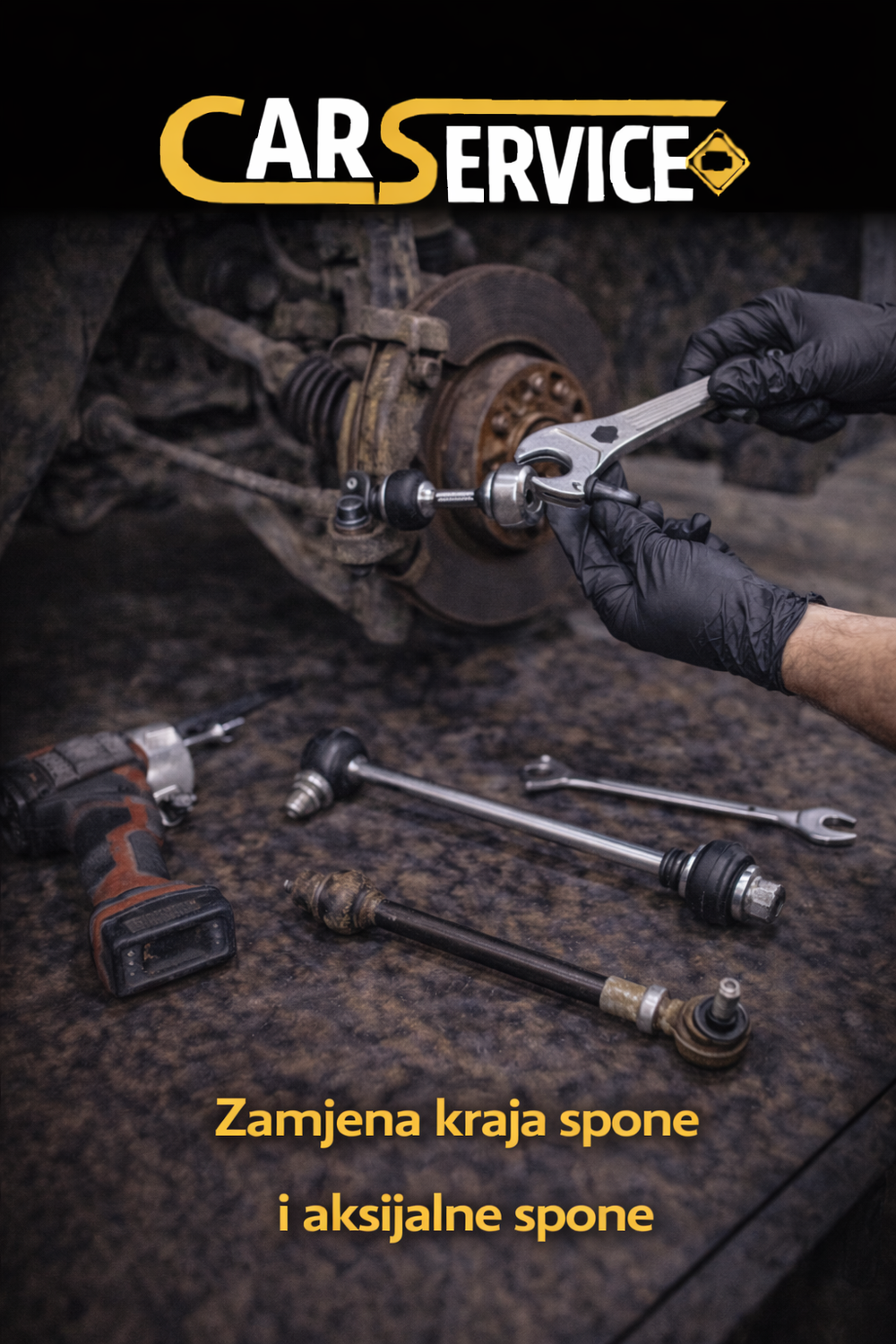 Tie Rod End and Inner Tie Rod Replacement (1 Side)