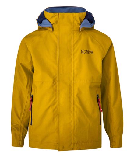 Детская куртка KADI NORPPA на флисе оранжевое солнце