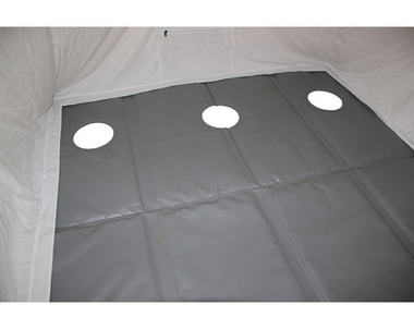 УНИВЕРСАЛЬНЫЙ ПОЛ К ПАЛАТКЕ ДЛЯ ЗИМНЕЙ РЫБАЛКИ с 3-мя отверстиями (2,05х2,05м)