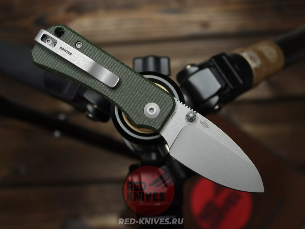 Складной нож Civivi Baby Banter C19068SB-1 сталь Nitro-V, рукоять Micarta
