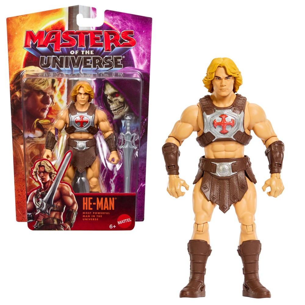 Mattel JKH89 — Фигурка Хи-Мен 14 см (фильм 2026) Властелины вселенной JKH89 — фото 1