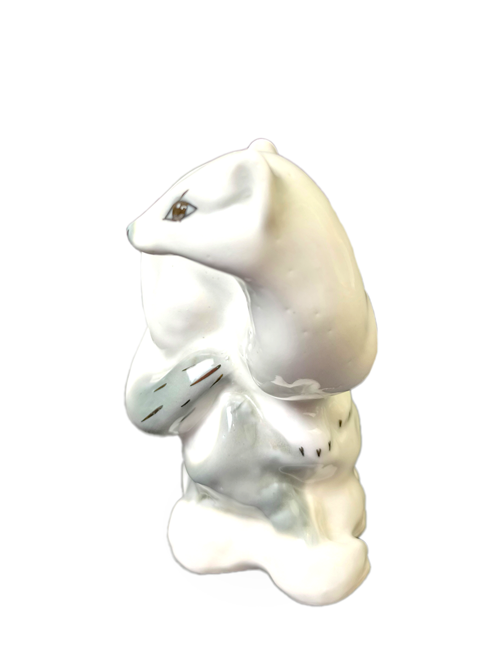 Фарфоровая статуэтка "Хорёк" (ЛЗФИ)